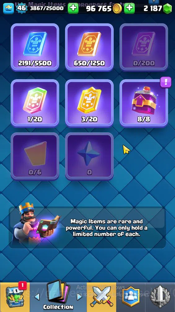 Clash Royale Accounts Lvl 46|Trop7475|KTL 14|Card 119|7 EVO,6 Cahmpion,2 image 11