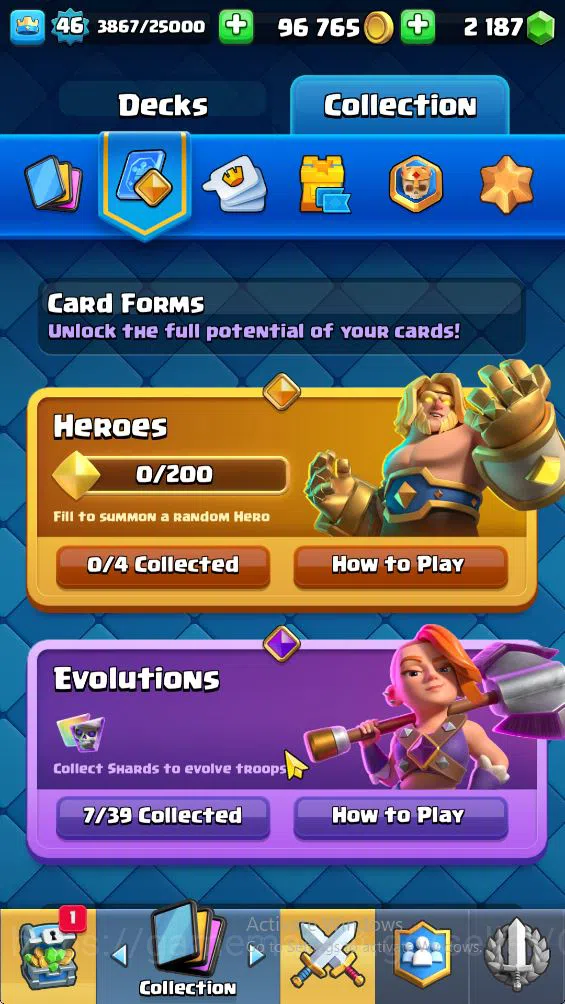 Clash Royale Accounts Lvl 46|Trop7475|KTL 14|Card 119|7 EVO,6 Cahmpion,2 image 12