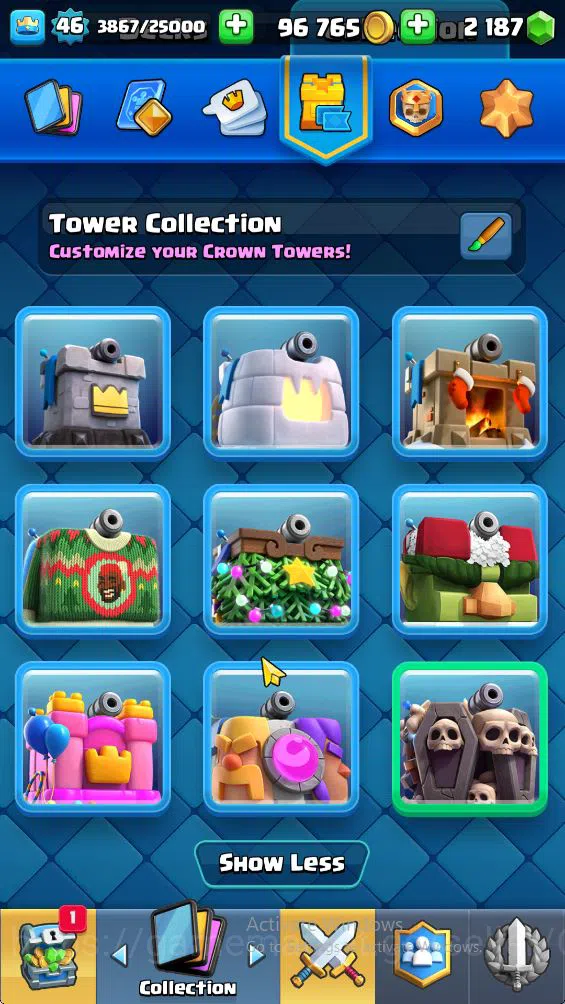 Clash Royale Accounts Lvl 46|Trop7475|KTL 14|Card 119|7 EVO,6 Cahmpion,2 image 14