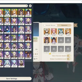 Genshin Impact Accounts Others Asia|AR 55|6 Limited + 3(*5Wp)|Team Sandrone+Sign|Vodyanitsa,Columbina,Escoffier,Yae