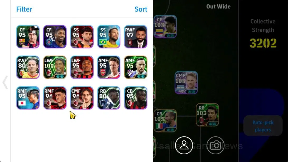 eFootball Accounts Android|Ronaldinho Gaucho(Momentum Dribbling),Pepe image 2