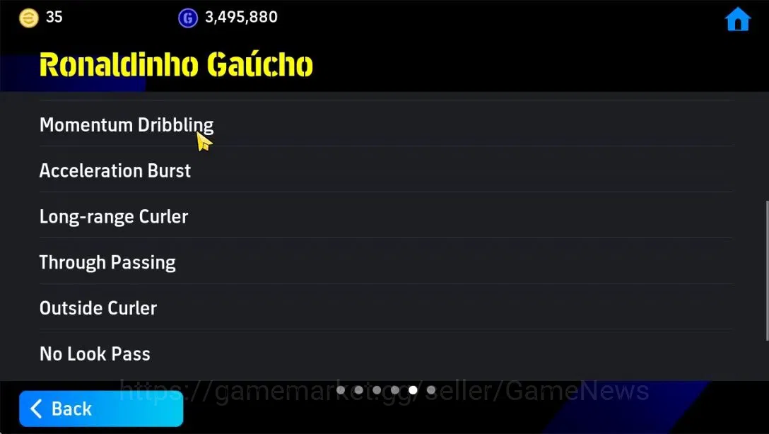 eFootball Accounts Android|Ronaldinho Gaucho(Momentum Dribbling),Pepe image 7