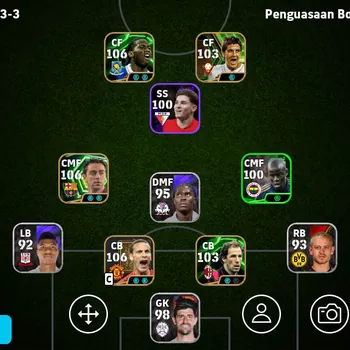 eFootball Accounts Legends & Iconic Players Mobile|PW 3136|Xavi Epic,Xabi Alonso Epic,Didier Drogba Epic,Franco Baresi