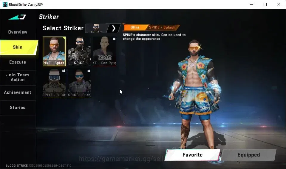 Blood Strike Accounts ASIA|2 ETERNAL[ZERO-Oda,DEagle]|Melee ULTRA BUTTER image 10