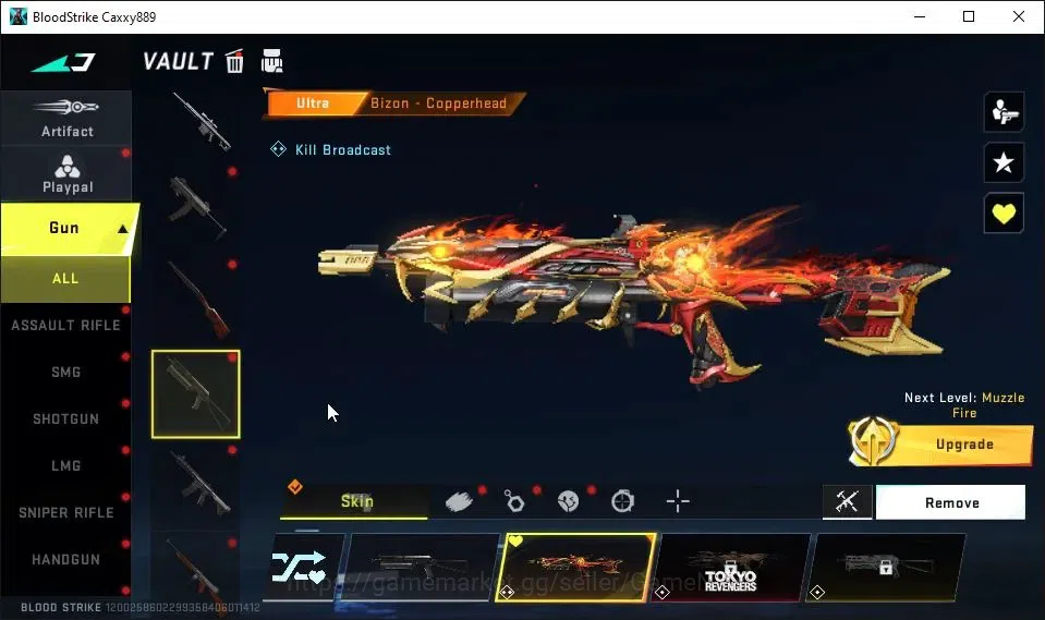 Blood Strike Accounts ASIA|2 ETERNAL[ZERO-Oda,DEagle]|Melee ULTRA BUTTER image 13