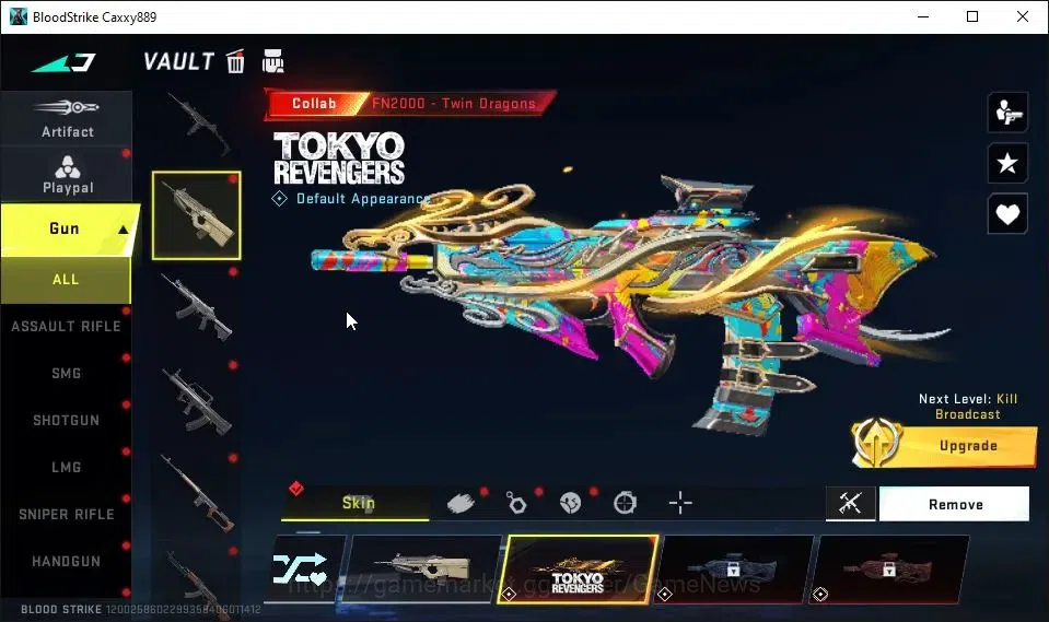 Blood Strike Accounts ASIA|2 ETERNAL[ZERO-Oda,DEagle]|Melee ULTRA BUTTER image 16
