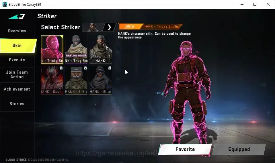 Blood Strike Accounts ASIA|2 ETERNAL[ZERO-Oda,DEagle]|Melee ULTRA BUTTER image 6