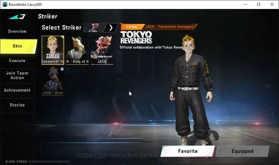 Blood Strike Accounts ASIA|2 ETERNAL[ZERO-Oda,DEagle]|Melee ULTRA BUTTER image 7