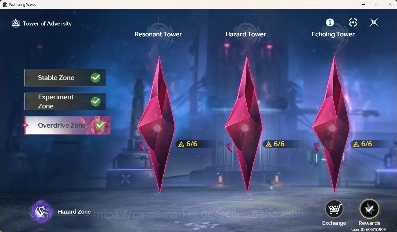 Wuthering Waves Accounts EU|UL 49|Rank 5|4 Char Limited [Lucilla,LucyRc3,Ca image 14