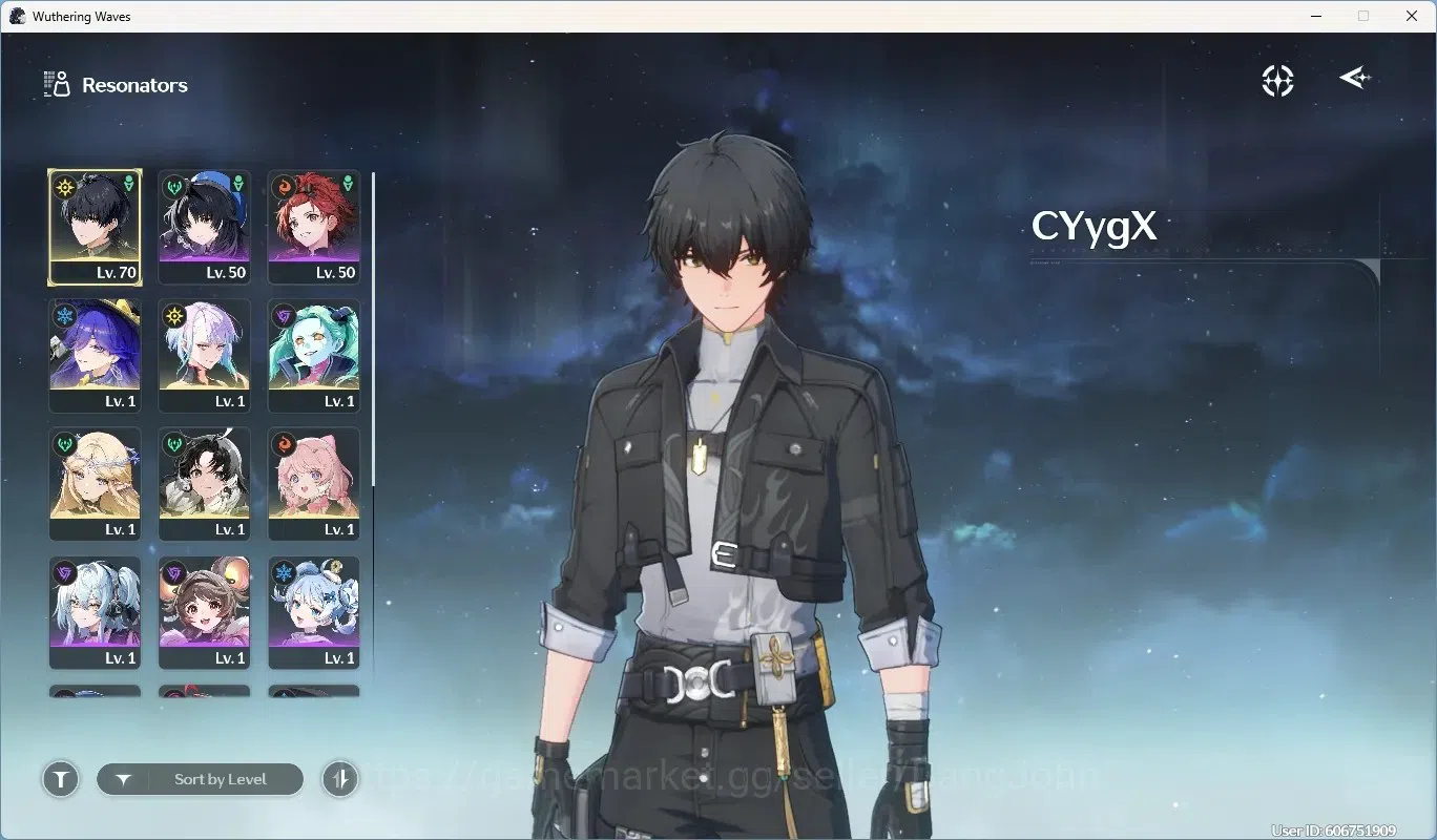 Wuthering Waves Accounts EU|UL 49|Rank 5|4 Char Limited [Lucilla,LucyRc3,Ca image 2