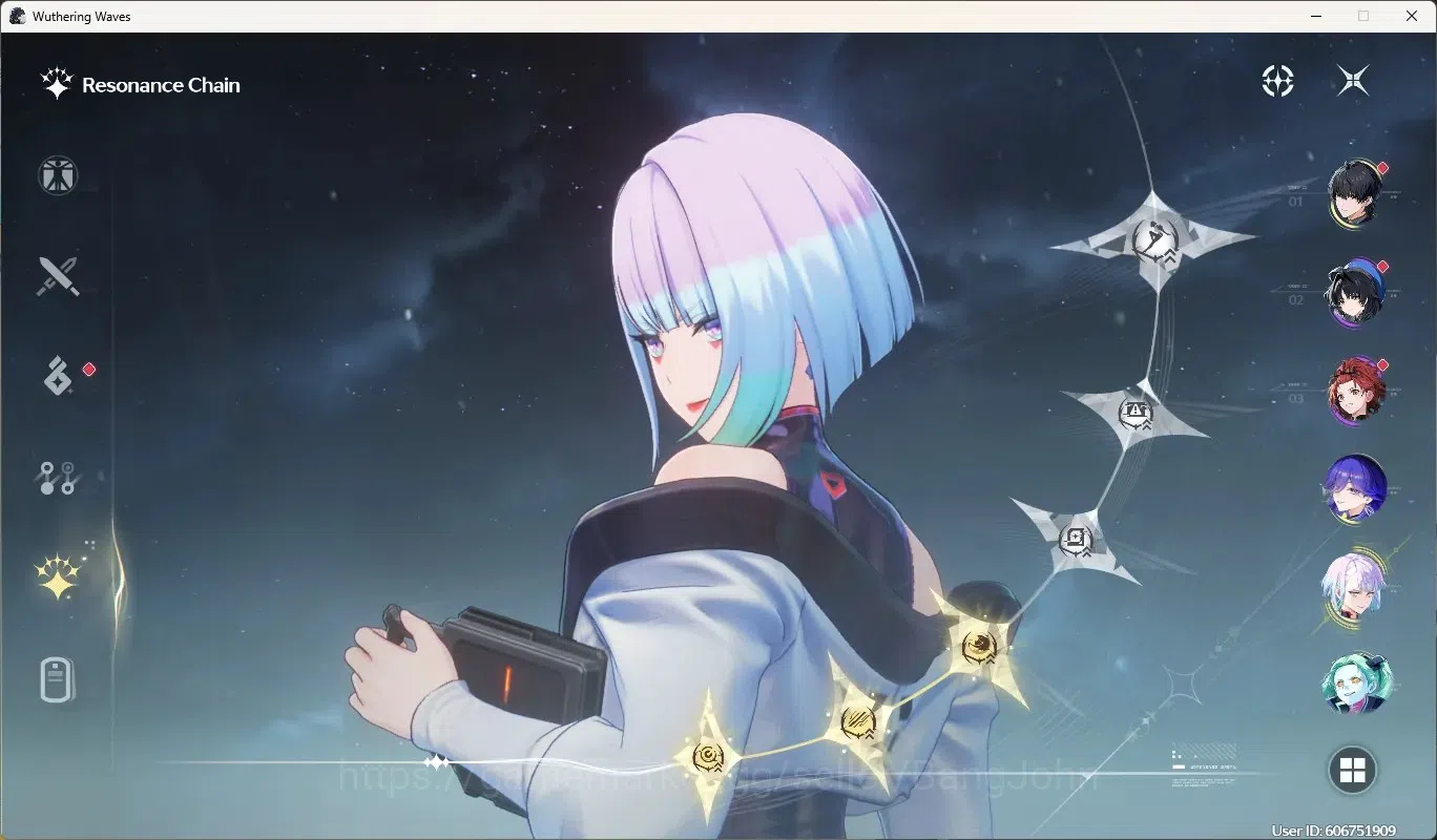 Wuthering Waves Accounts EU|UL 49|Rank 5|4 Char Limited [Lucilla,LucyRc3,Ca image 3