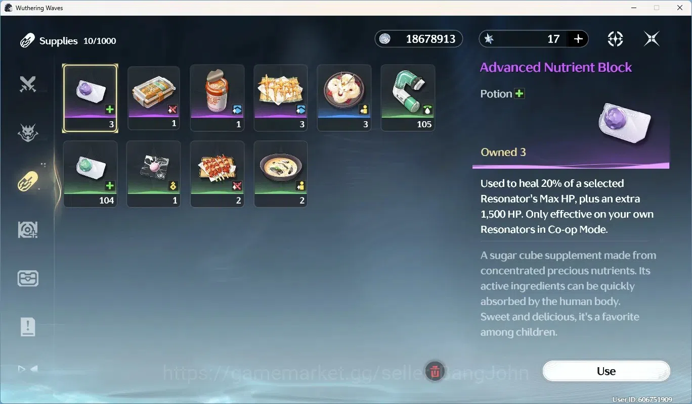 Wuthering Waves Accounts EU|UL 49|Rank 5|4 Char Limited [Lucilla,LucyRc3,Ca image 6
