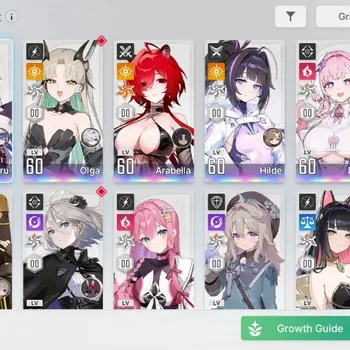 Chaos Zero Nightmare Accounts Asia|Lv 58|16