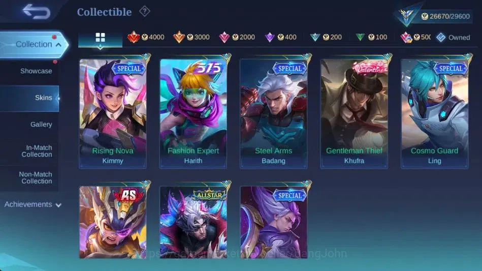 Mobile Legends: Bang Bang Accounts Global|Skin 140|Expert|DragonT Estes+Lancelot+Ling image 14