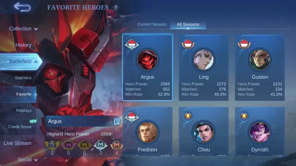 Mobile Legends: Bang Bang Accounts Global|Skin 140|Expert|DragonT Estes+Lancelot+Ling image 4