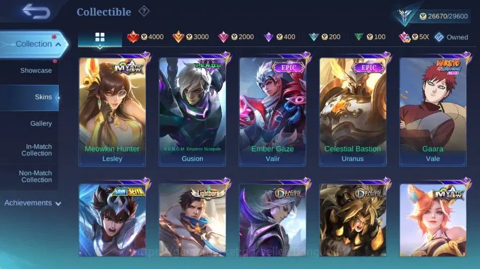 Mobile Legends: Bang Bang Accounts Global|Skin 140|Expert|DragonT Estes+Lancelot+Ling image 6