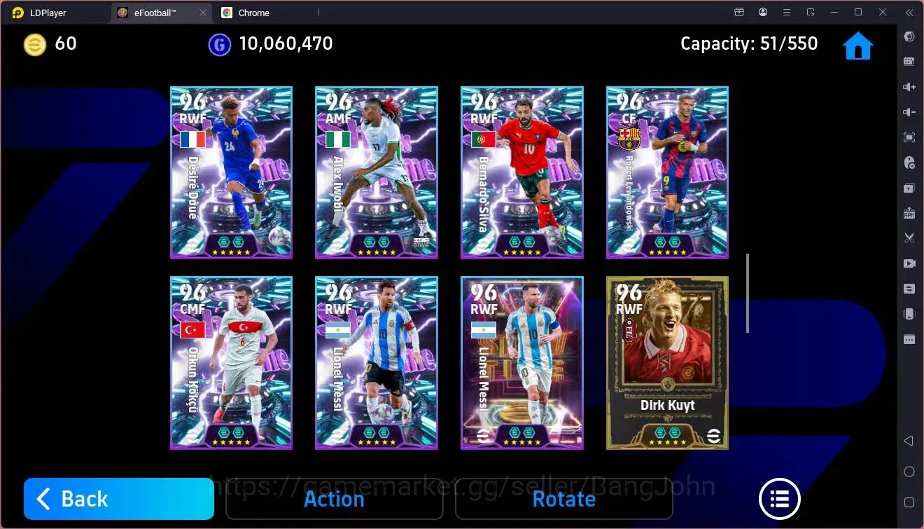 eFootball Accounts High-End Mobile |PW 3206|Bigtime Yamal,Van Dijk,Rijkaard,R.Carlos|Epic Baggio,Matthäus Etc|SHW 7
