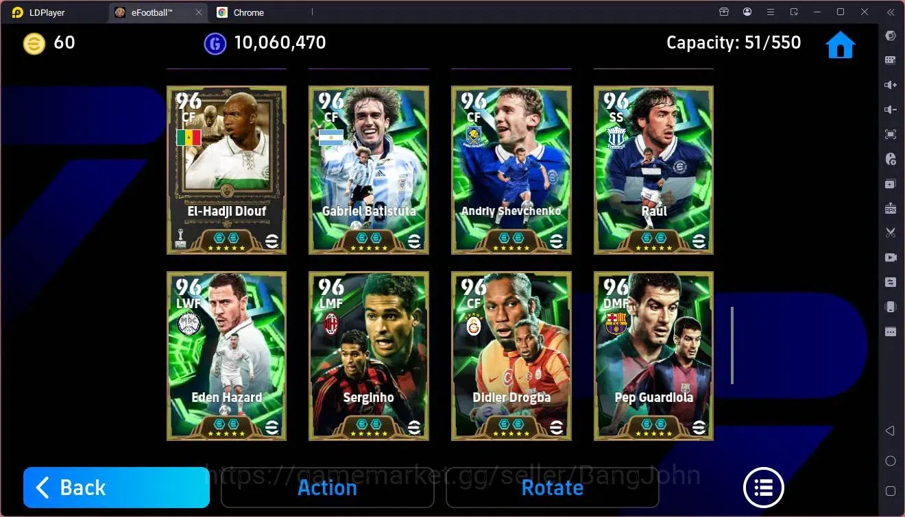 eFootball Accounts High-End Mobile |PW 3206|Bigtime Yamal,Van Dijk,Rijkaard,R.Carlos|Epic Baggio,Matthäus Etc|SHW 8