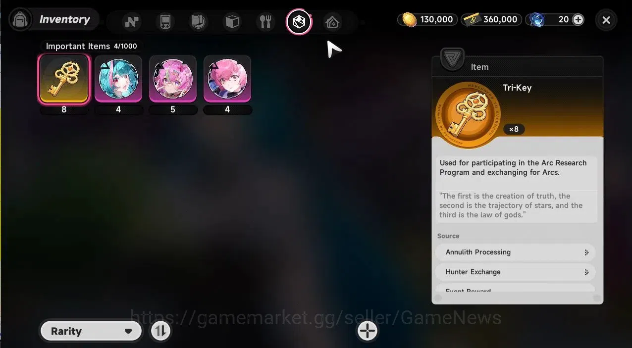 Neverness to Everness Accounts Global EU |HL 3| 2 SSR [Hotori,Hathor] +1 S-Class  image 9