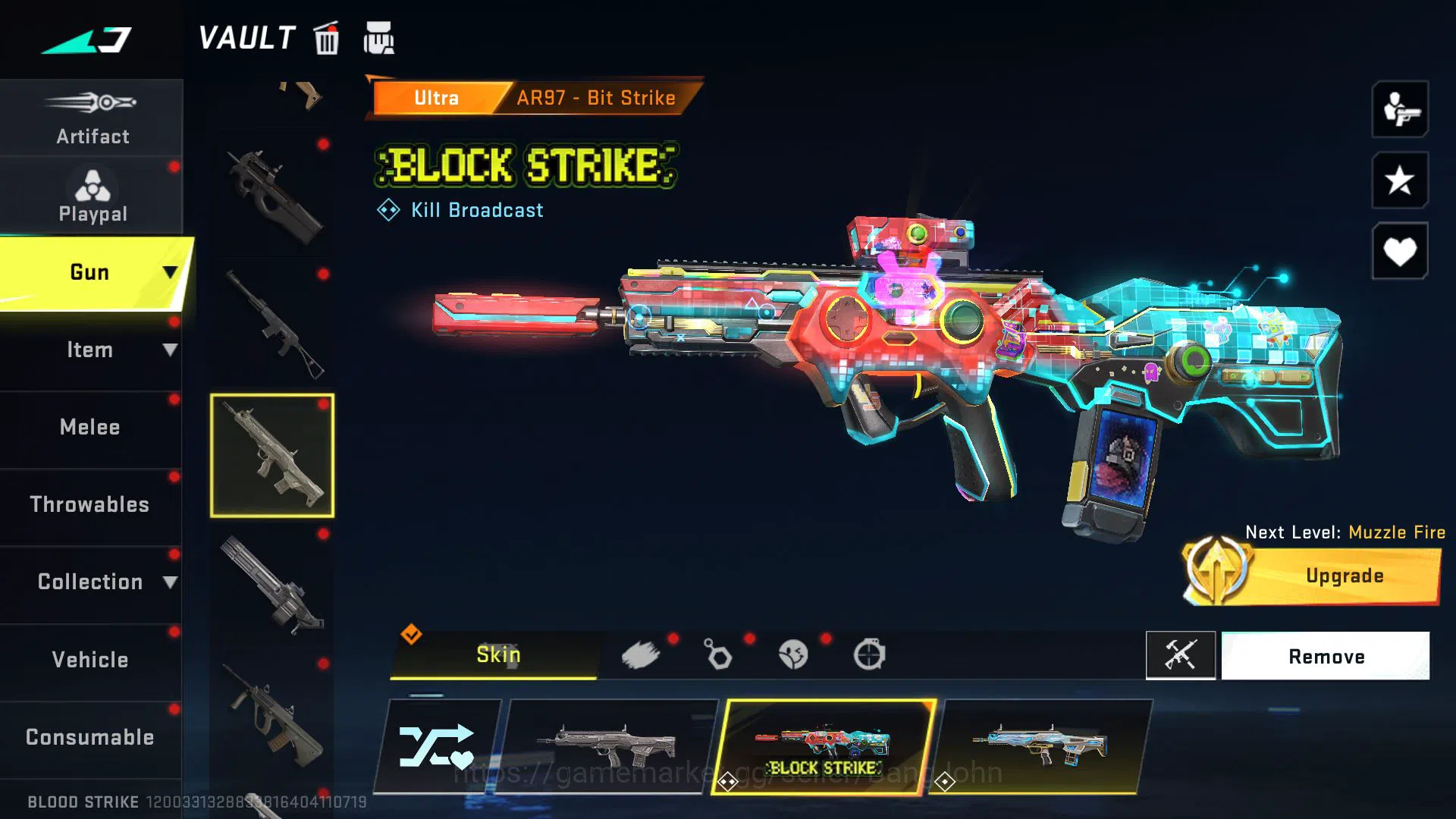 Blood Strike Accounts [ASIA] COLLECTION ACC | ETERNAL AK47 | BLEACH SET  image 11