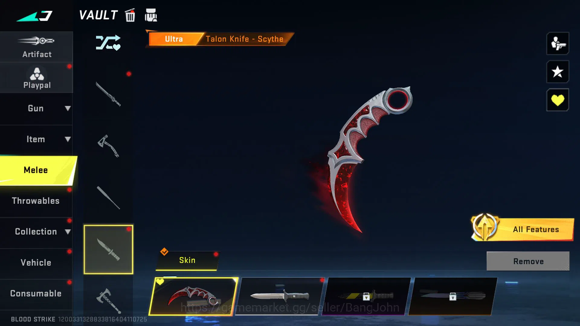 Blood Strike Accounts [ASIA] COLLECTION ACC | ETERNAL AK47 | BLEACH SET  image 17