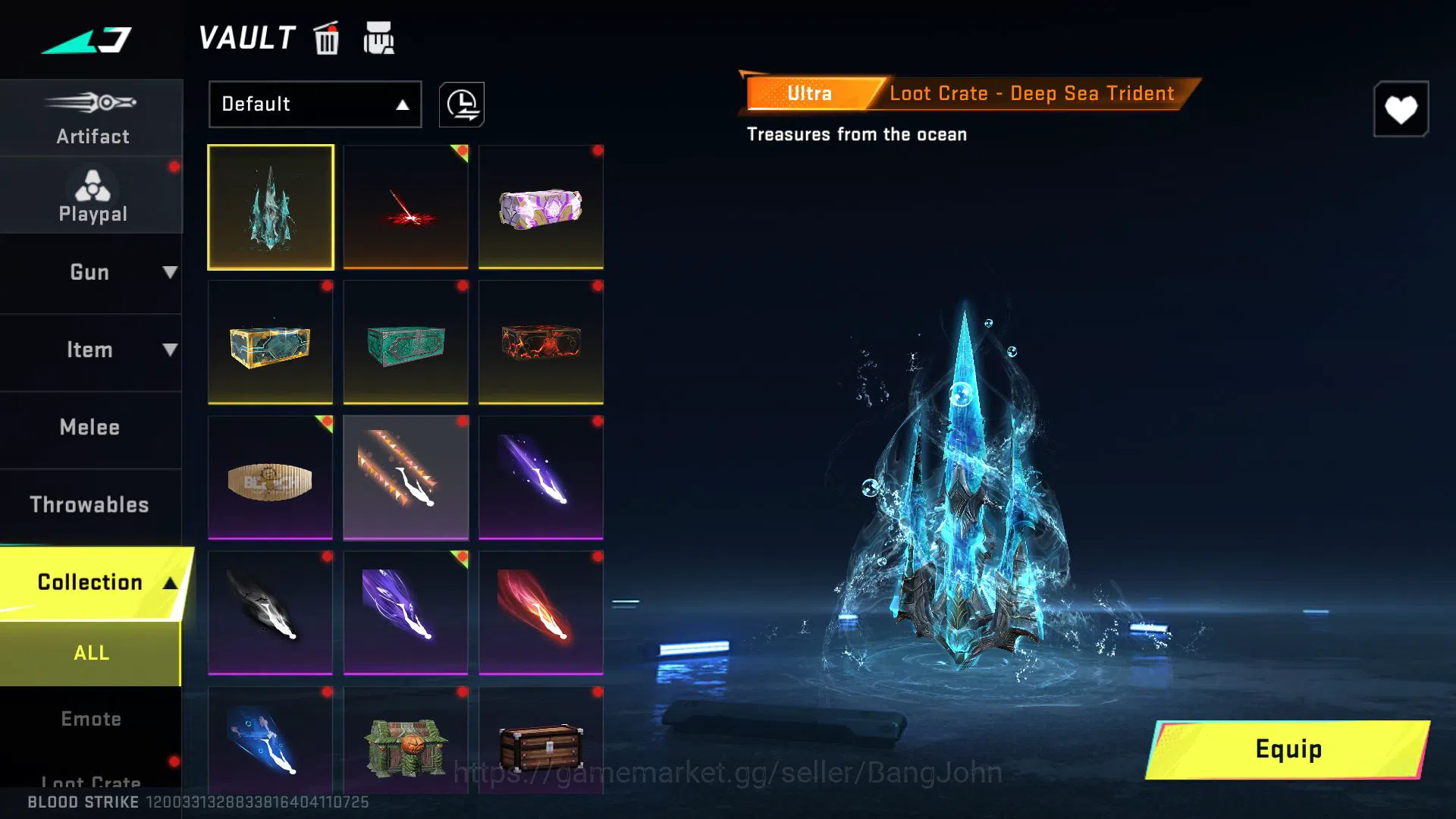 Blood Strike Accounts [ASIA] COLLECTION ACC | ETERNAL AK47 | BLEACH SET  image 18