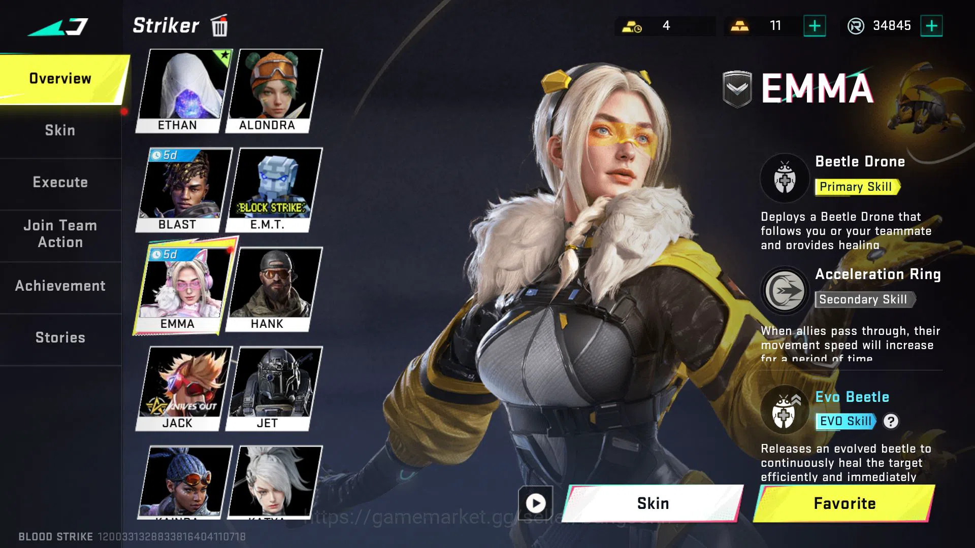 Blood Strike Accounts [ASIA] COLLECTION ACC | ETERNAL AK47 | BLEACH SET  image 5