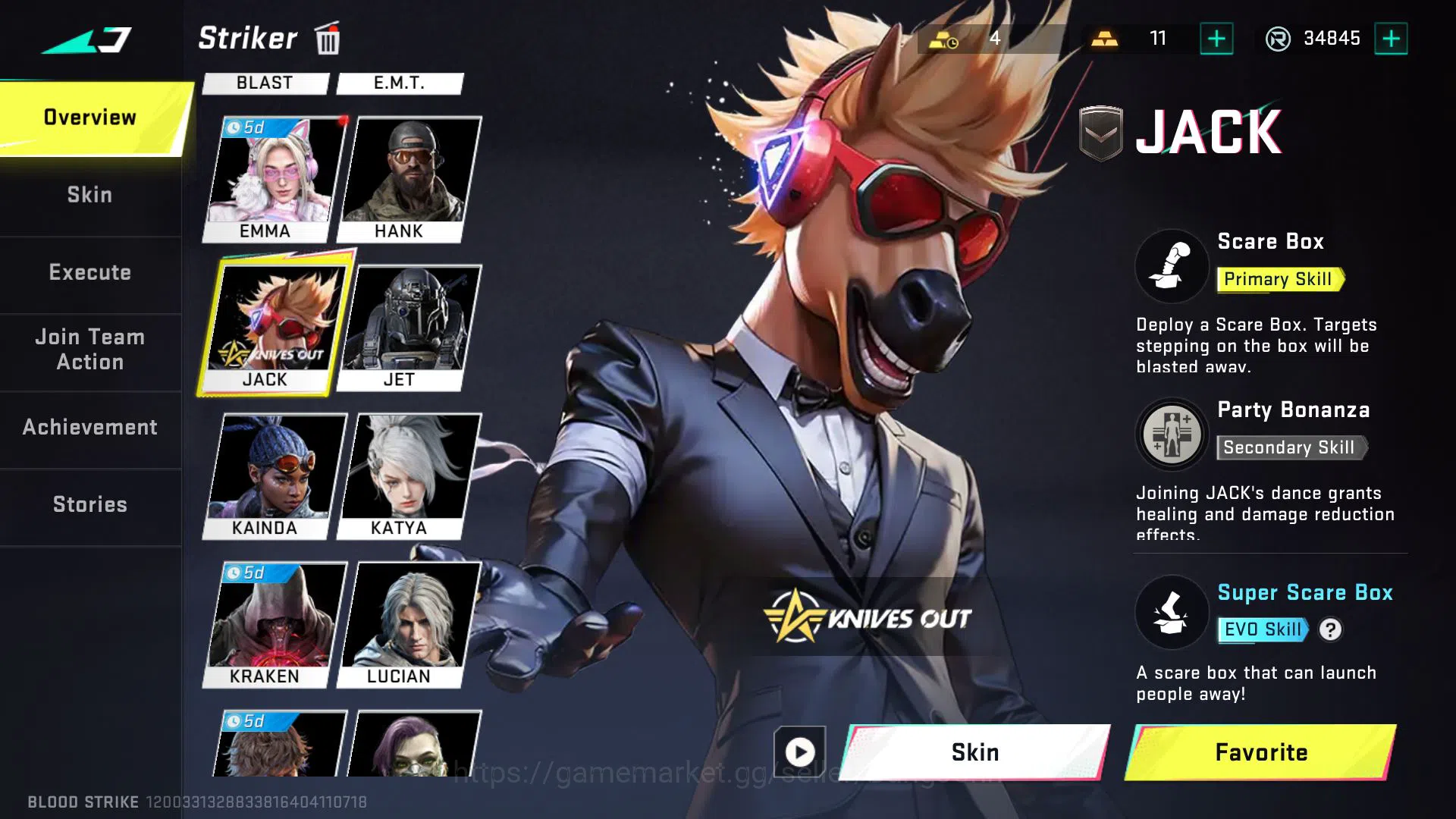 Blood Strike Accounts [ASIA] COLLECTION ACC | ETERNAL AK47 | BLEACH SET  image 6