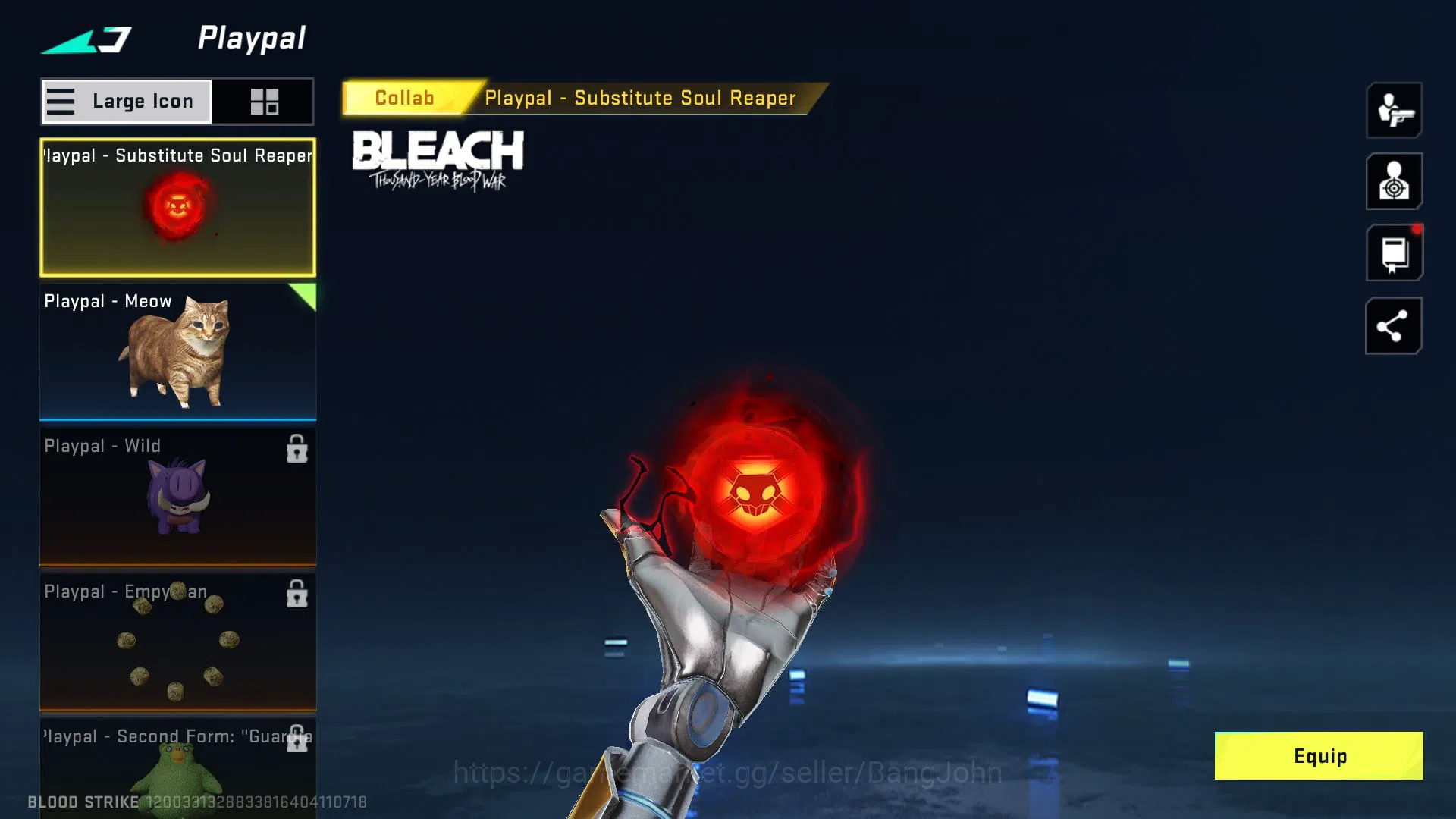 Blood Strike Accounts [ASIA] COLLECTION ACC | ETERNAL AK47 | BLEACH SET  image 7