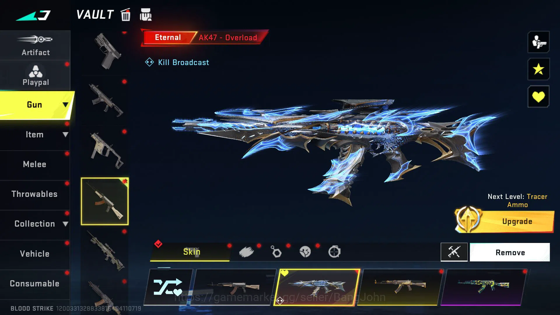 Blood Strike Accounts [ASIA] COLLECTION ACC | ETERNAL AK47 | BLEACH SET  image 8