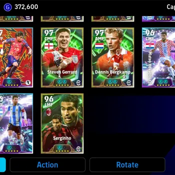eFootball Accounts Legends & Iconic Players Android|PW 3141|BIGT Iniesta,Epic Ibrahimovic Cafu Gerrard Bergkamp