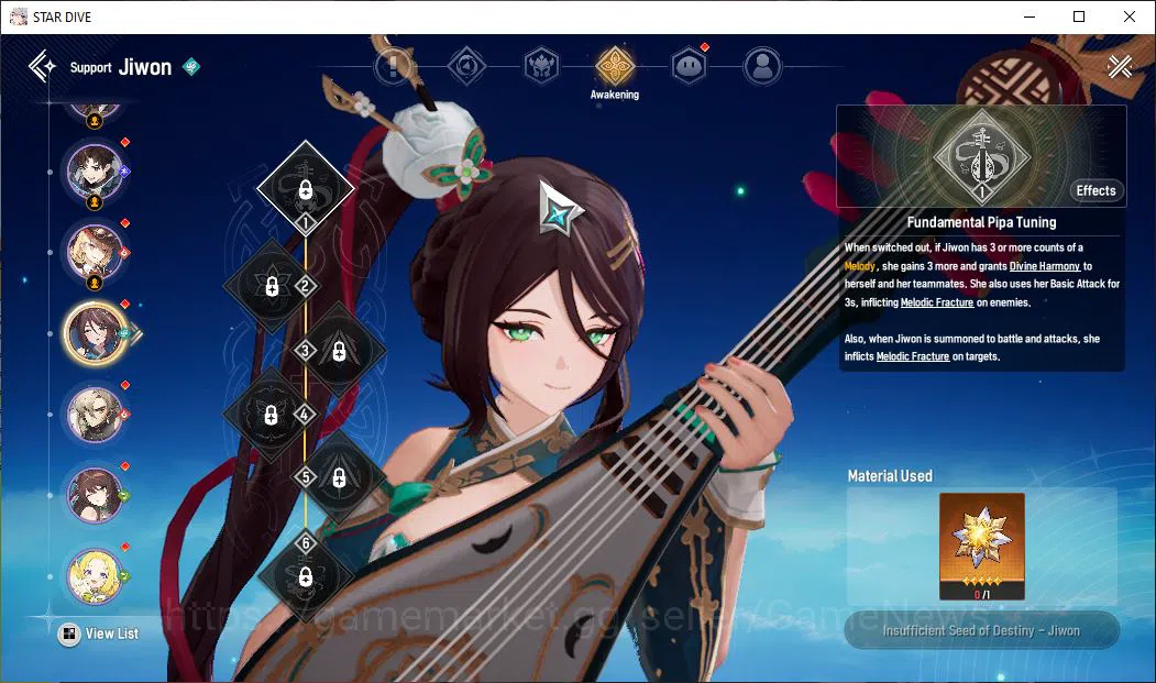 Mongil:Star Dive Accounts Global | Fresh Starter AL 1 | 1 SSR Meta ( Jiwon ) image 4