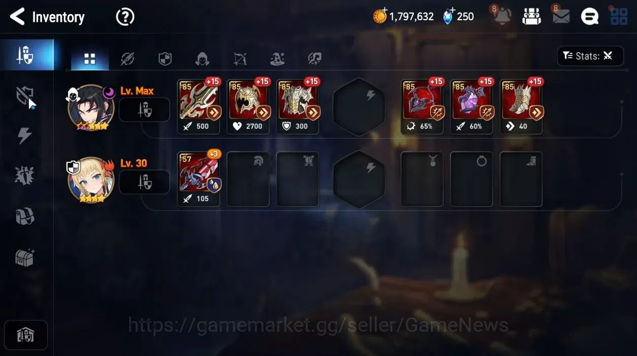 Epic Seven Accounts Global|UnVerif|2 ML(LOT Scales,Judge Kise)+Mellisa image 13