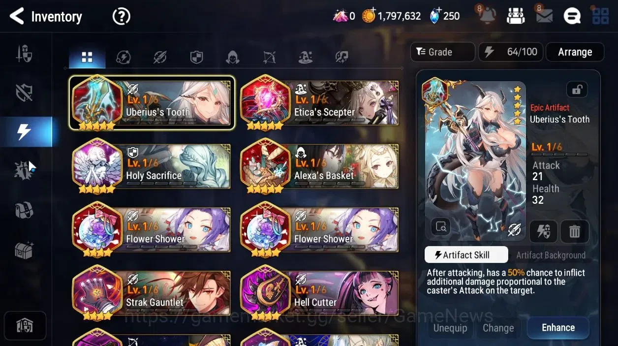 Epic Seven Accounts Global|UnVerif|2 ML(LOT Scales,Judge Kise)+Mellisa image 15