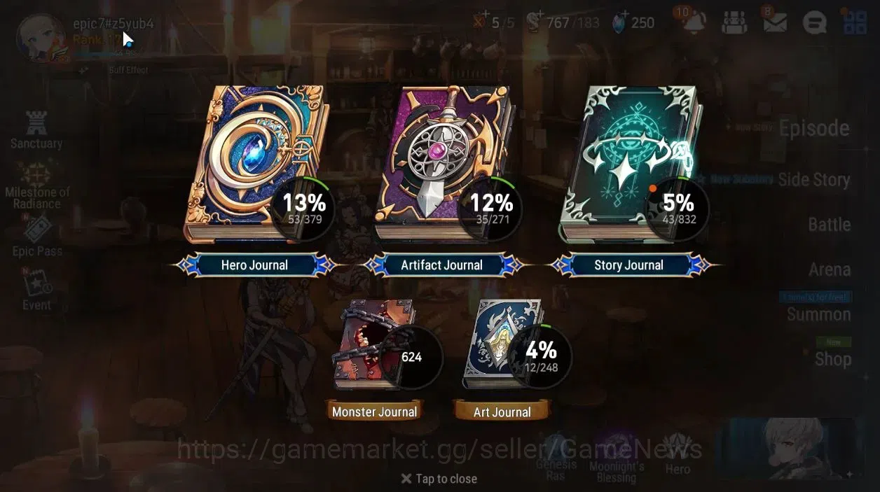 Epic Seven Accounts Global|UnVerif|2 ML(LOT Scales,Judge Kise)+Mellisa image 3