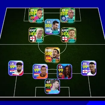 eFootball Accounts Legends & Iconic Players Android|PW 3136|New Rodri Big T,Samuel Eto'o Epic,Paul Scholes Epic,Alexander