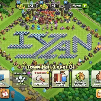 Clash of Clans Accounts High-End LV 101|TH 13|HH 6|Limited Skin|BK 46,AQ 61,GW 36,MP 29,BM 20|CN OFF|Protect OFF|Take