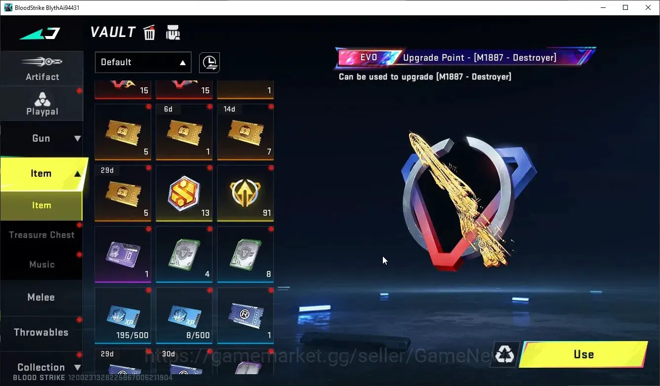 Blood Strike Accounts ASIA|ULTRA MELEE LightBlade-DarkForce+COLLAB BLEAC image 19