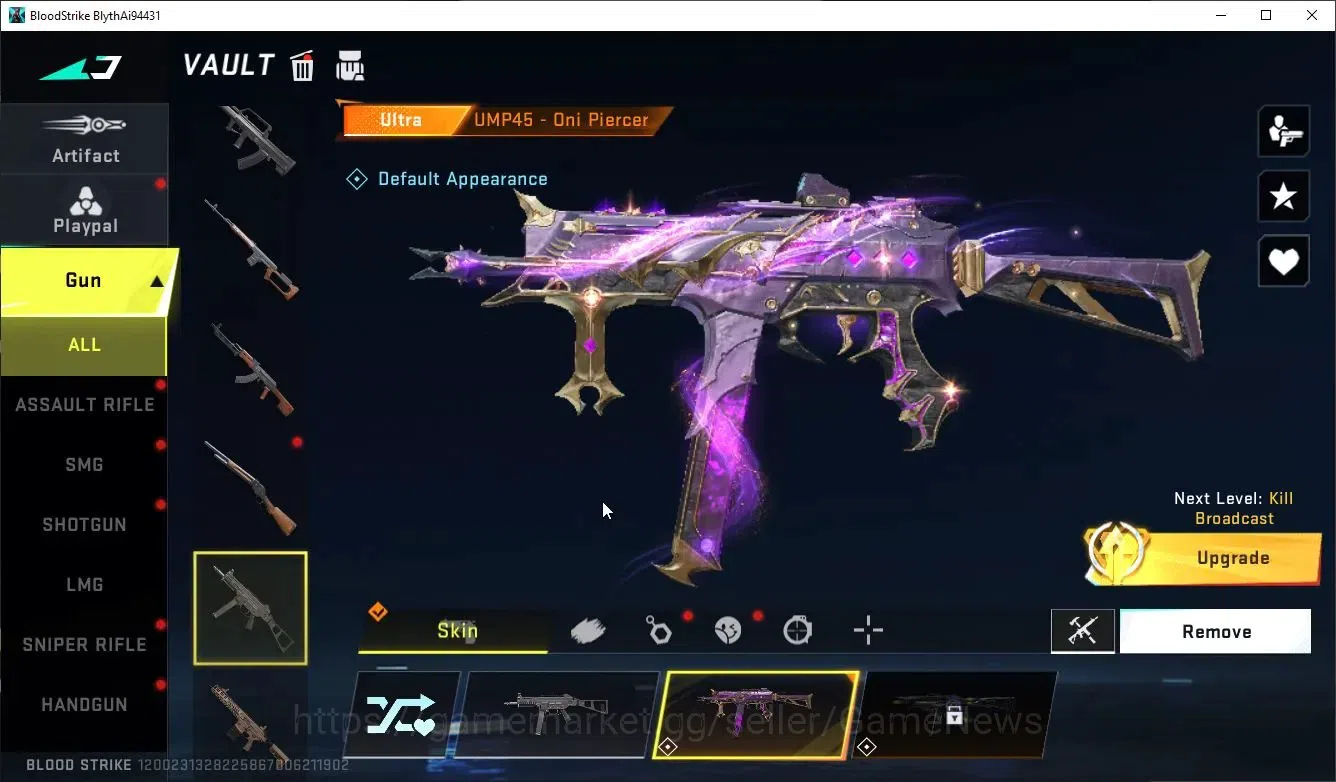 Blood Strike Accounts ASIA|ULTRA MELEE LightBlade-DarkForce+COLLAB BLEAC image 9