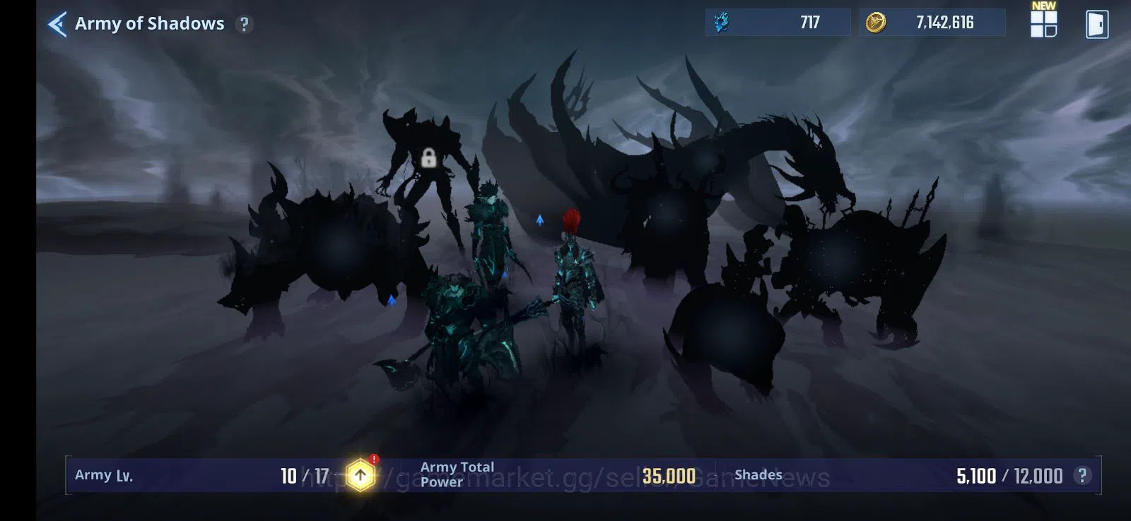 Solo Leveling: ARISE Accounts Power 490K |10SSR|59k Stones + 100 Rate Ticket + 4 image 1
