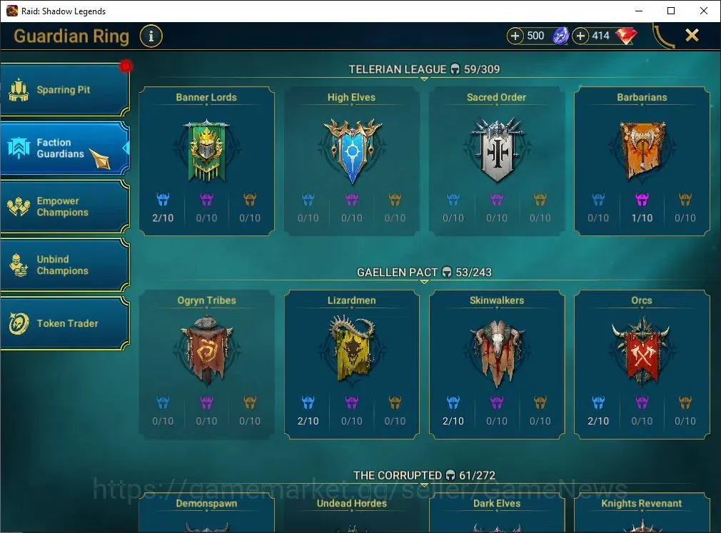 Raid: Shadow Legends Accounts Lv 57|923K Power|29 Legend(Lady Noelle,Sir Nichola image 10