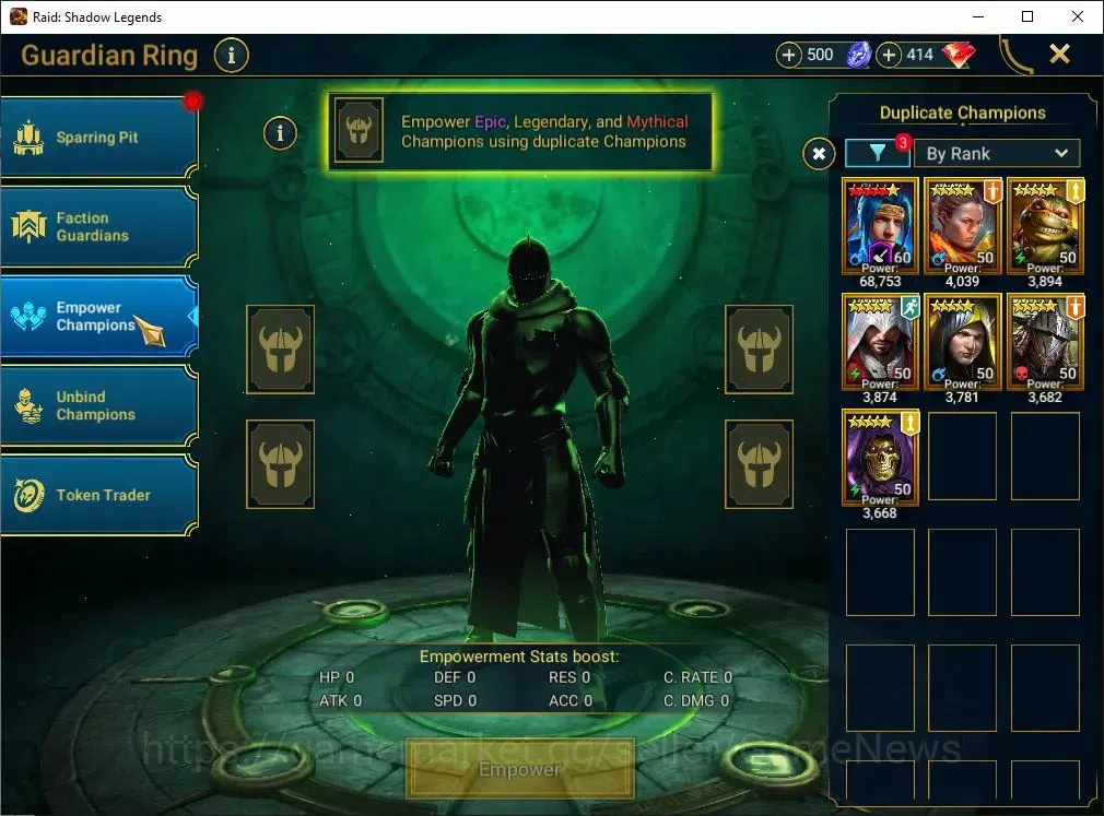 Raid: Shadow Legends Accounts Lv 57|923K Power|29 Legend(Lady Noelle,Sir Nichola image 11
