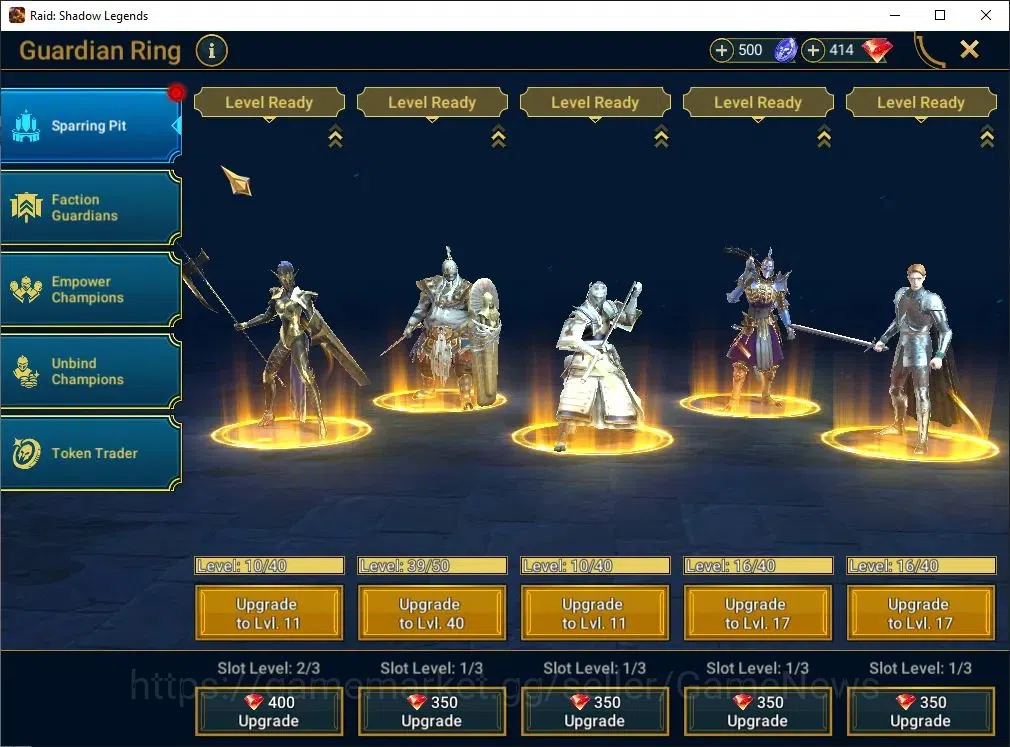 Raid: Shadow Legends Accounts Lv 57|923K Power|29 Legend(Lady Noelle,Sir Nichola image 9
