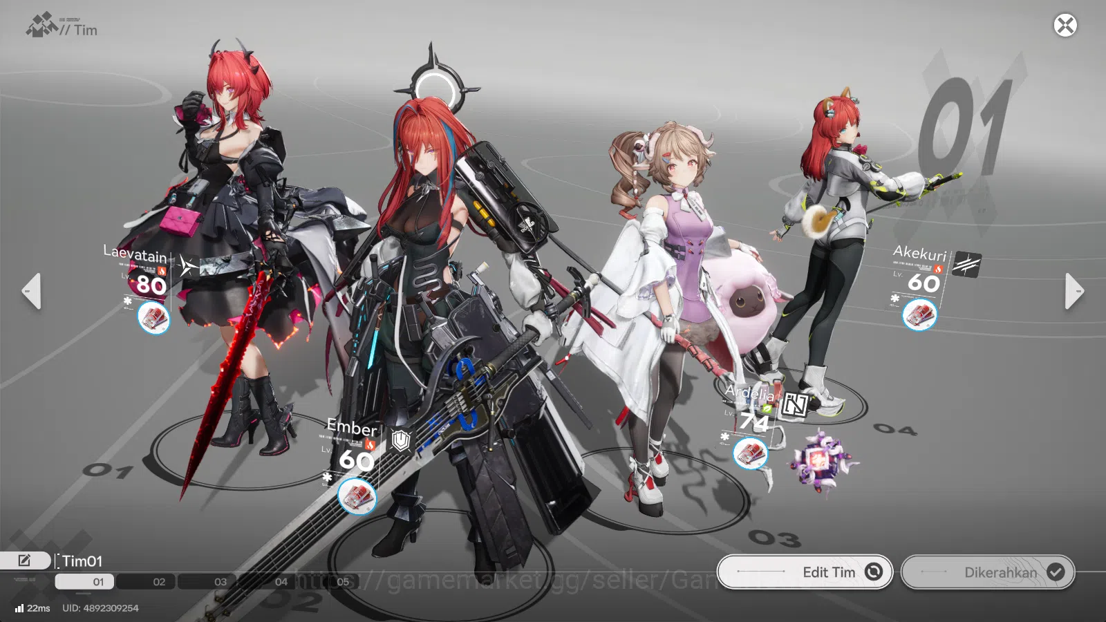 Arknights: Endfield Accounts ASIA Lv50|Laevatain+sign,POG,Ardella+sign,LastRite image 6