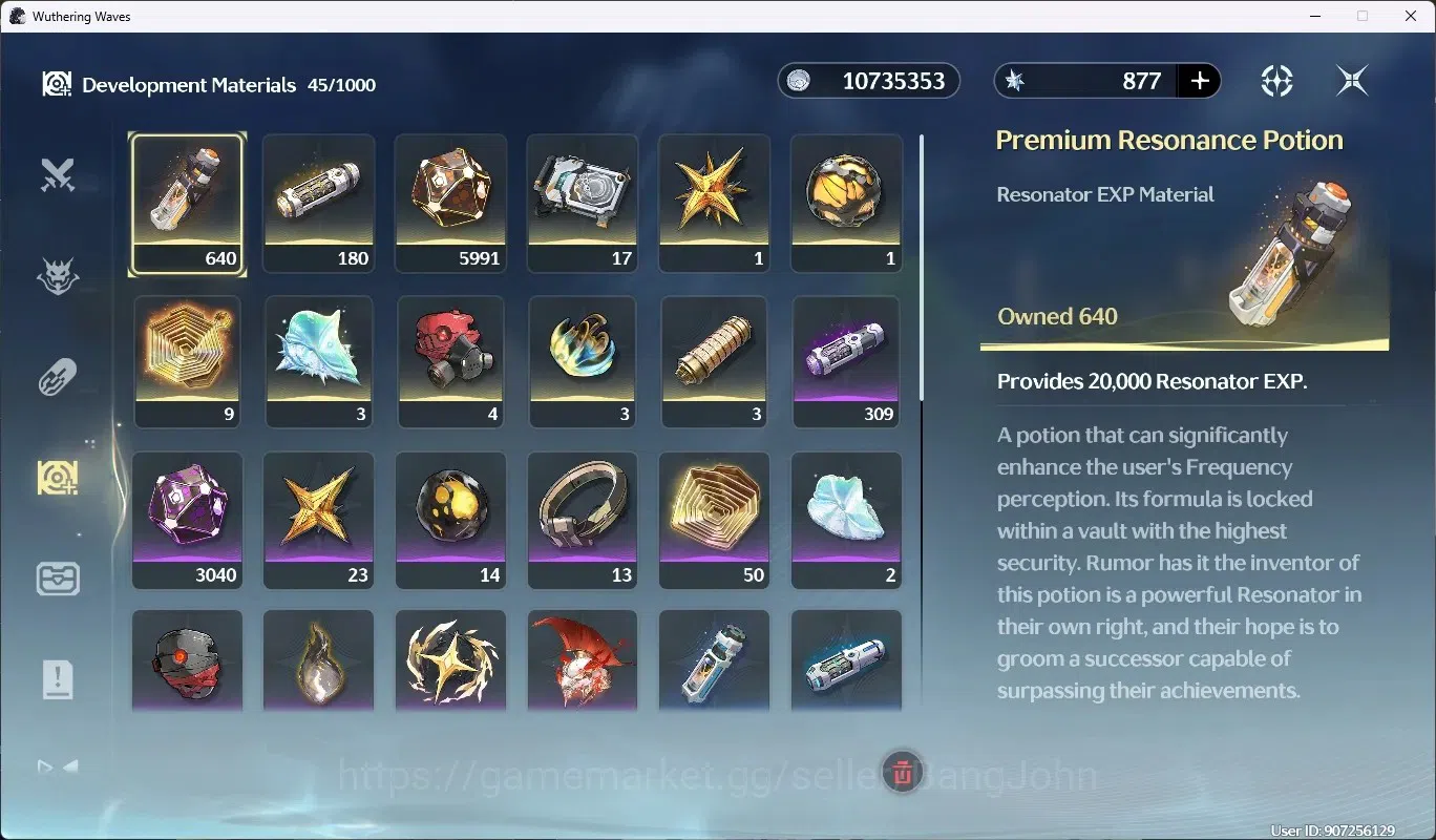 Wuthering Waves Accounts SEA|UL 51 | Rank 6 |3 Char Limited [CartethyaRC6 + image 12