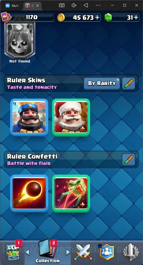 Clash Royale Accounts Mobile | KTL 12 | Trophy 7151 | Cards 119 | 6 Cham image 1
