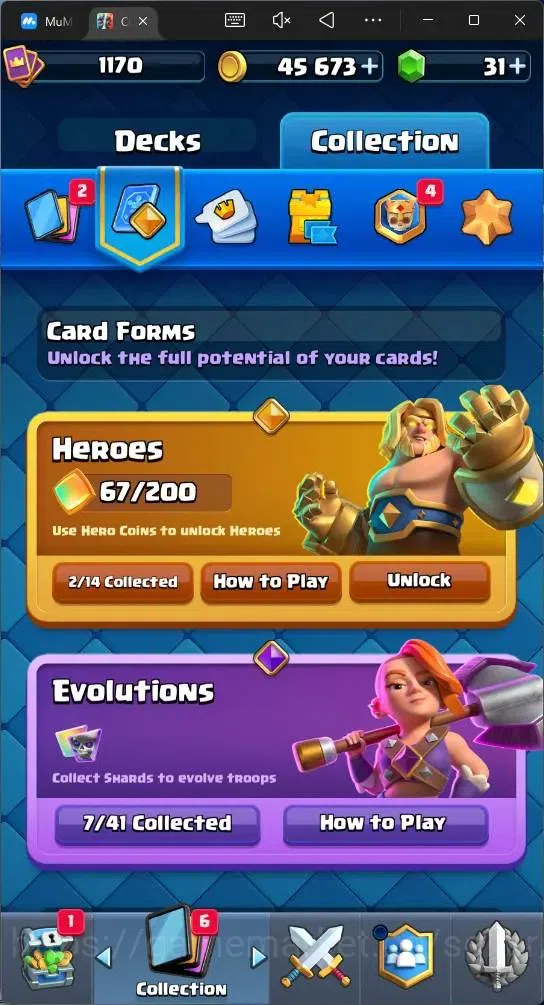 Clash Royale Accounts Mobile | KTL 12 | Trophy 7151 | Cards 119 | 6 Cham image 7
