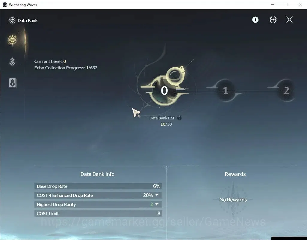 Wuthering Waves Accounts SEA | UL 9 | 1 Limited | (Denia) | Data Bank Lvl 0 image 3