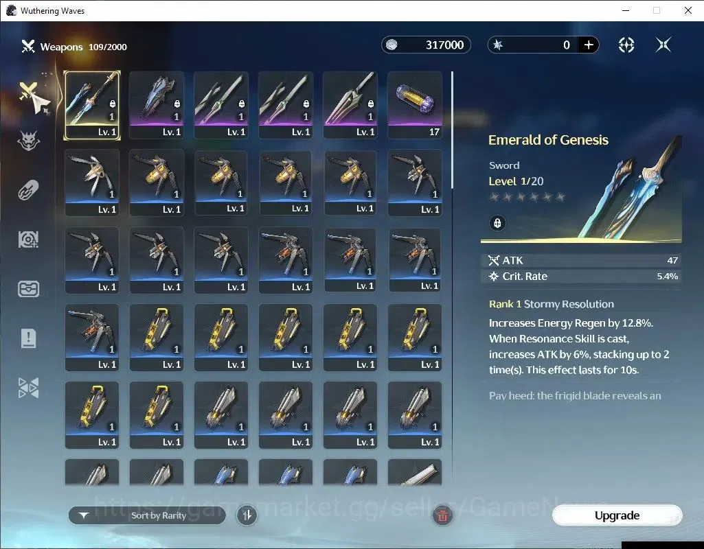 Wuthering Waves Accounts SEA | UL 9 | 1 Limited | (Denia) | Data Bank Lvl 0 image 4