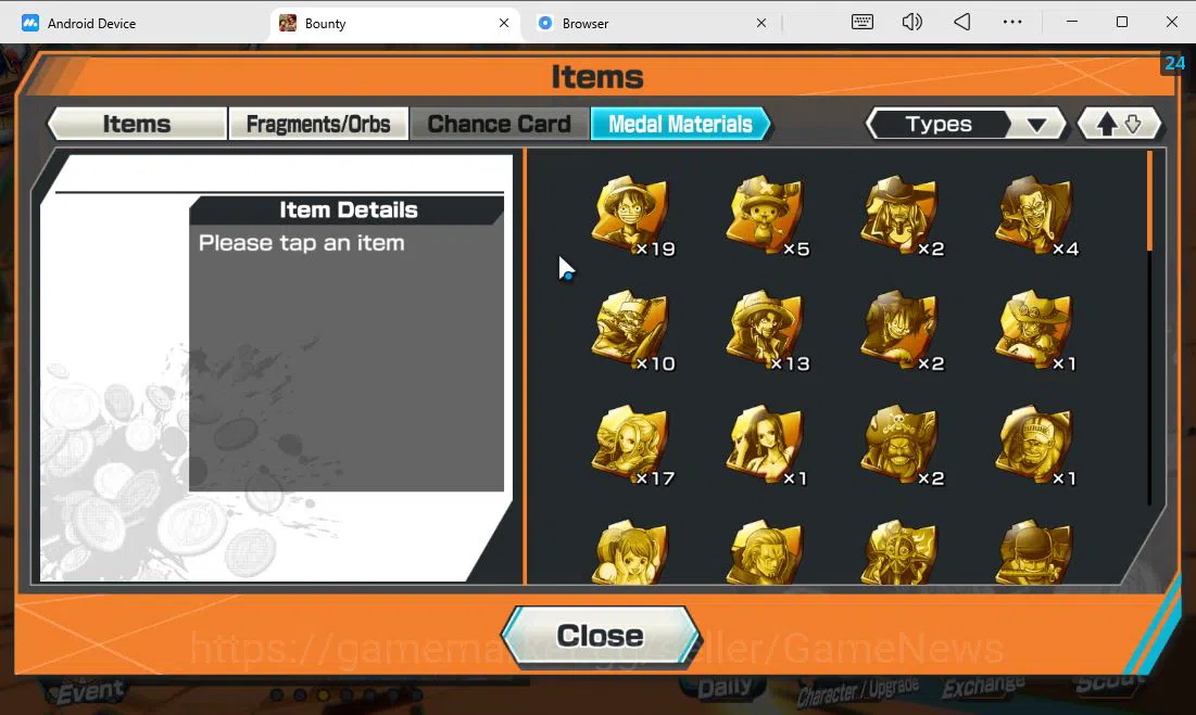 One Piece Bounty Rush Accounts Global|7 EX|T5E Saturn,GP Newgate,G5 MD Luffy,KoP  image 9